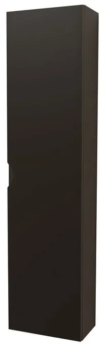 Colonna per mobile bagno Bohemia BADEN HAUS 1 anta P 20 x L 35 x H 140 cm nero opaco