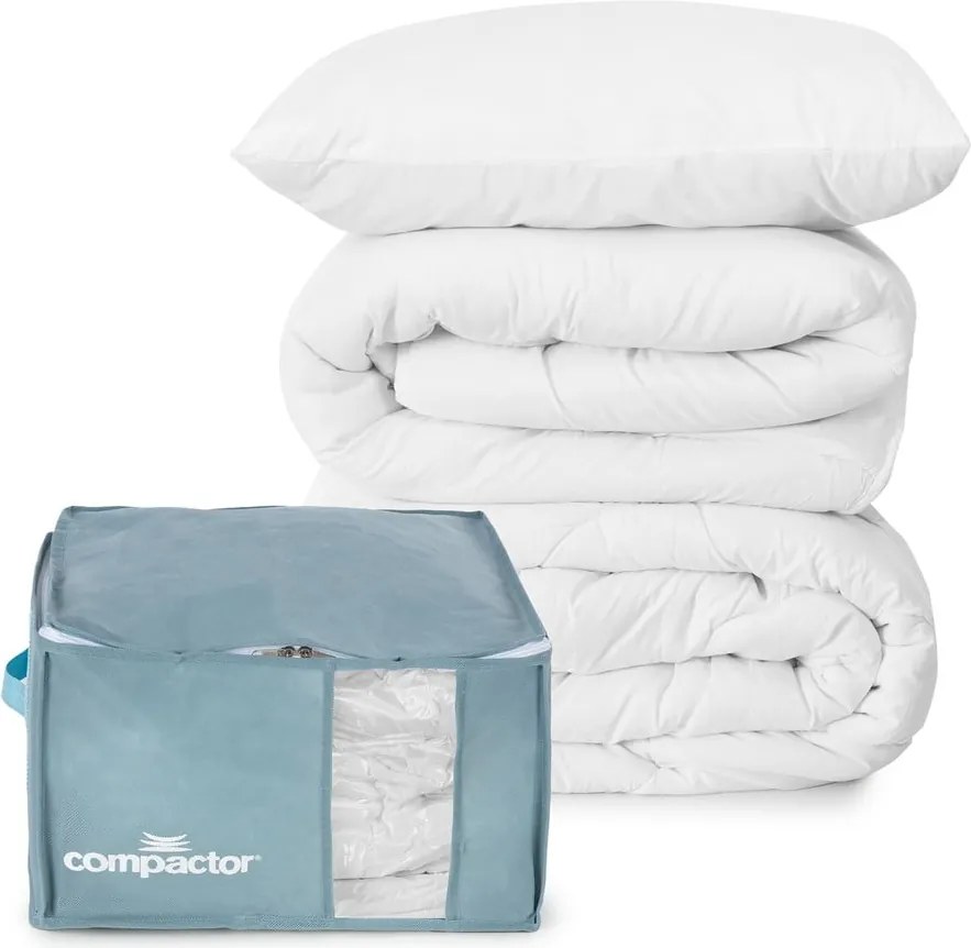 Organizer per vestiti sottovuoto in plastica 42x40x25 cm Blue Edition – Compactor