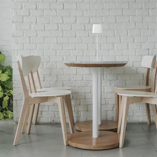 LED Lampada da tavolo magnetica solare LED/5W/5V 3000-6000K 3600 mAh IP65 bianco