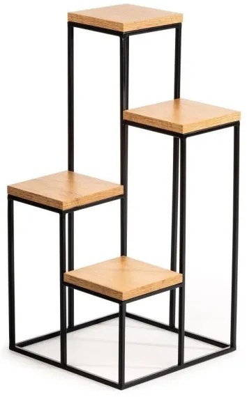 Portafiori KASKADA 70x34 nero/marrone