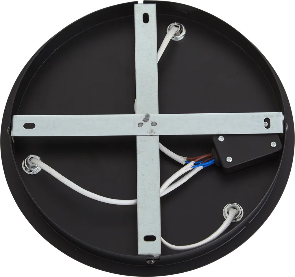 Faretto da bagno moderno nero 3 luci IP44 - Ducha