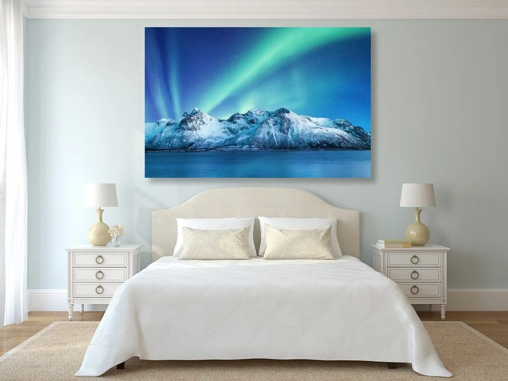 Stampa su tela – Aurora polare artica