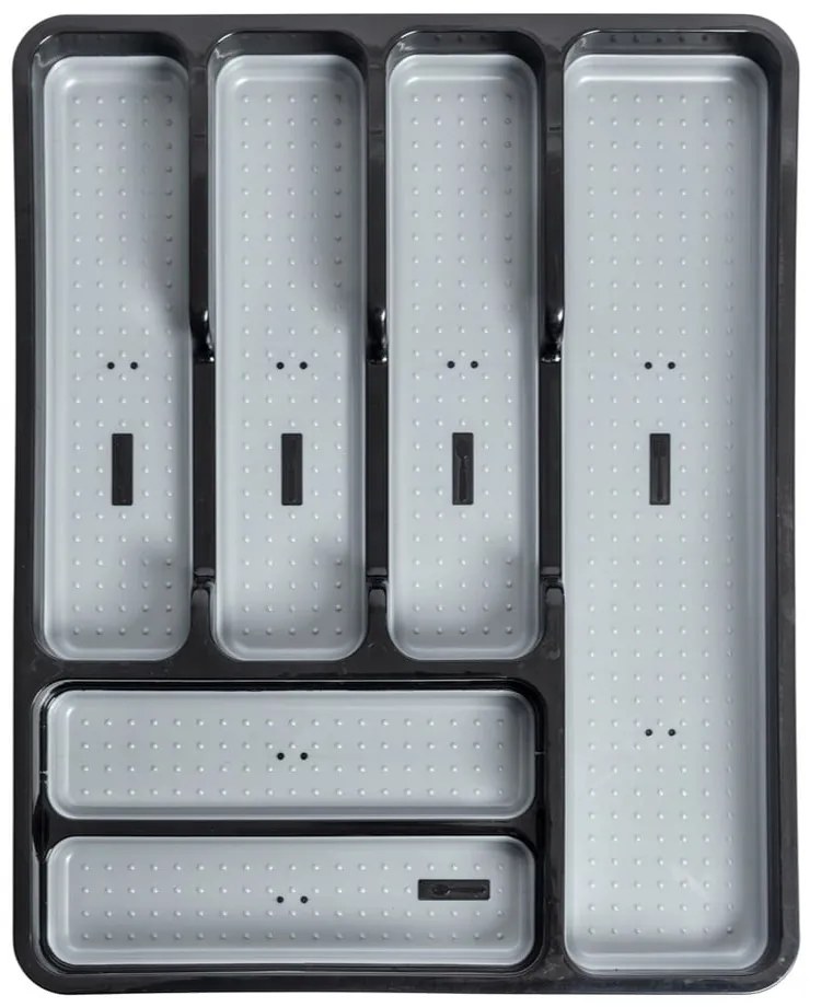 Credenza nera e grigia Basic - Addis