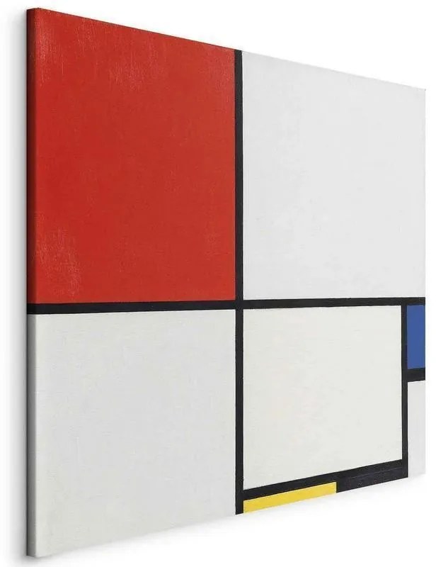 Quadro - Composition No III, with red, blue, yellow and black (Piet Mondrian)