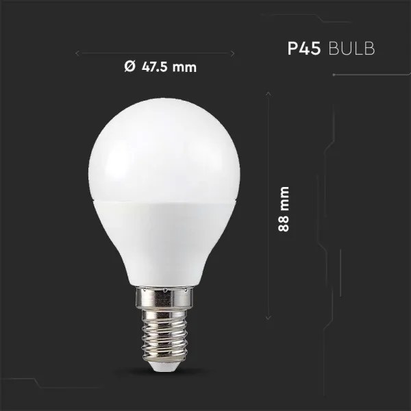 Lampadina LED RGB Dimmerabile P45 E14/4,8W/230V 3000K + telecomando