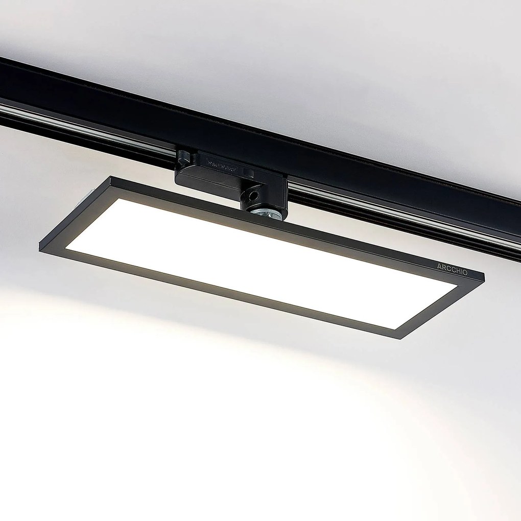 Pannello LED Arcchio trifase nero 4000 K