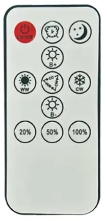 Brilagi - Lampada LED dimmerabile ULTRA SLIM 18W 230V 30x30 cm bianco + DO