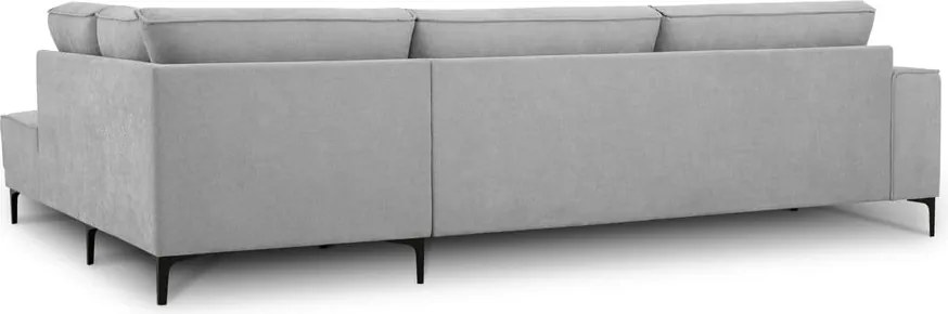 Divano angolare grigio (con penisola a destra/a L) Copenhagen – Scandic