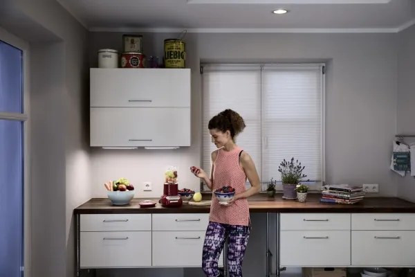 Osram - Lampada LED sottopensile con sensore LINEARLED LED/2,9W/9V 6xAA 31,4 cm bianco