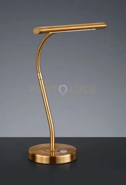 Curtis lampada da tavolo led 4w · 1x 430lm, 3000k ottone invecchiat...