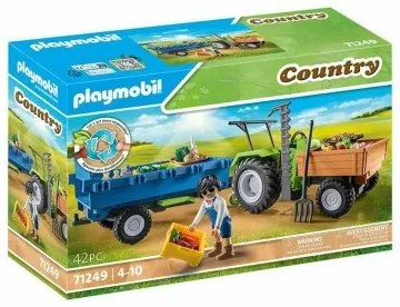 Playset di Veicoli Playmobil 71249 Trattore 42 Pezzi