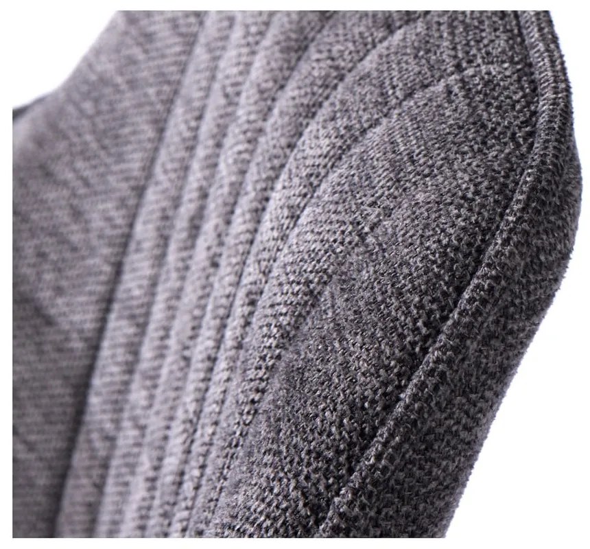 Sgabello da bar grigio scuro imbottito con altezza regolabile/con braccioli (altezza della seduta 65 cm) Nolan – Unique Furniture