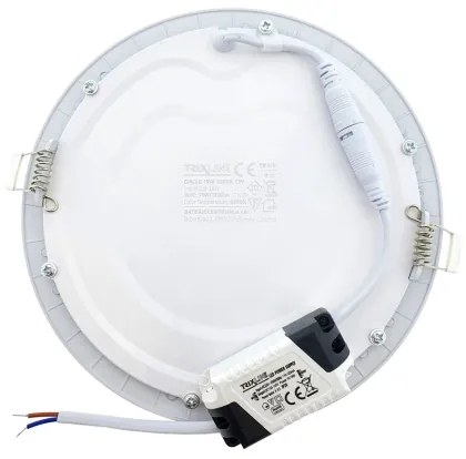 Lampada LED da incasso CIRCLE LED/15W/230V 6500K diametro 18,8 cm bianco
