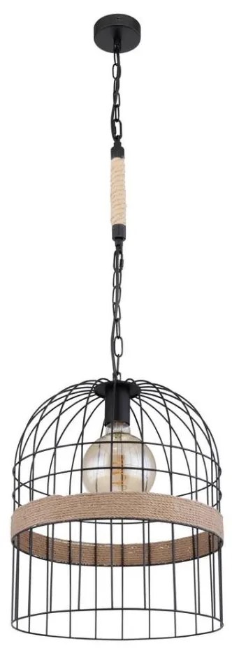 Globo 15677H1 - Lampadario su catena HALIA 1xE27/60W/230V