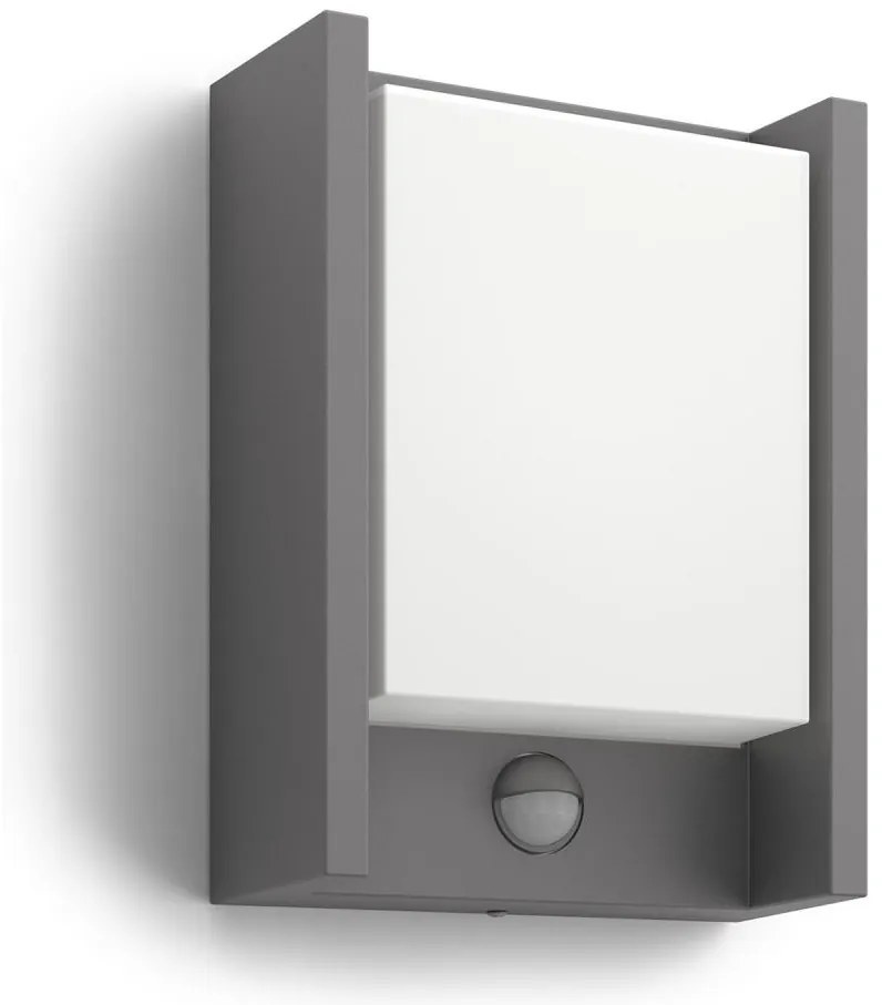 Philips 16461/93/P3 - Lampada LED da esterno con sensore ARBOUR LED/6W IP44