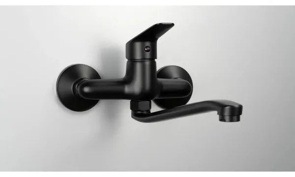 Deante BMO_N80M - Rubinetto per lavello da cucina BORO, nero