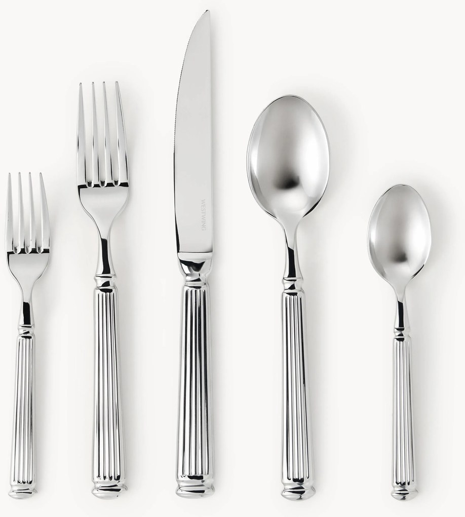Set di posate lucide Rick, varie misure