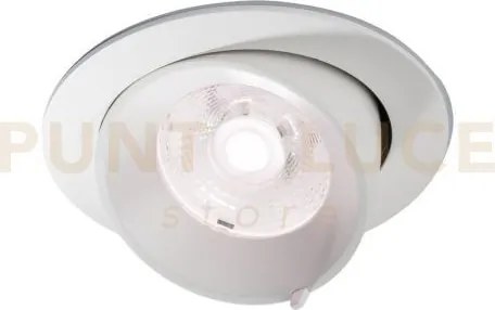 Incasso led delta bianco in alluminio fruit 30w 3155lm 3000k 11x11x...