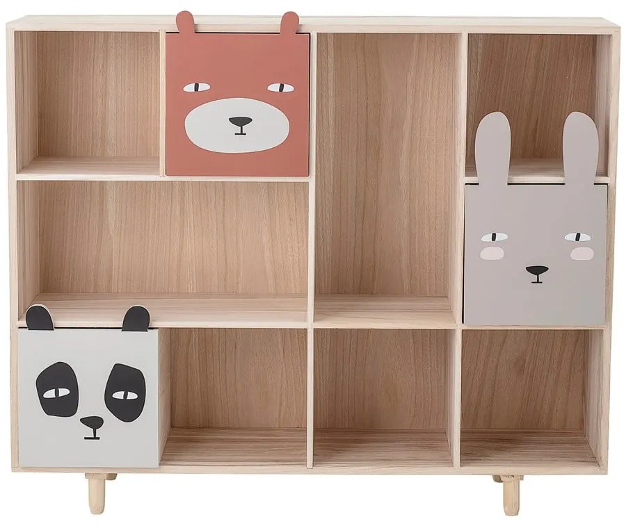 Libreria per bambini in legno massiccio pavlovnie 107x89 cm Calle - Bloomingville Mini
