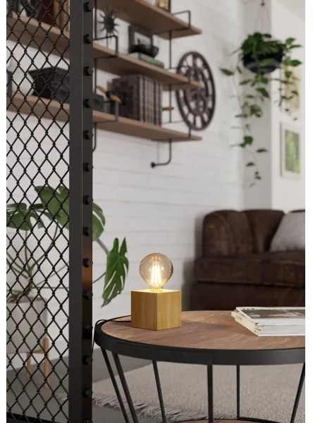 Eglo 43733 - Lampada da tavolo PRESTWICK 1xE27/40W/230V beige