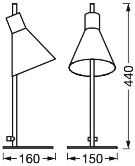 Ledvance - Lampada da tavolo LED DECOR TOKIO LED/5W/230V