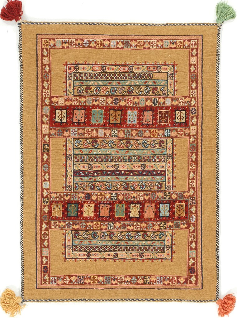 Tappeto 90x60 (Iran) Tessuto A Mano