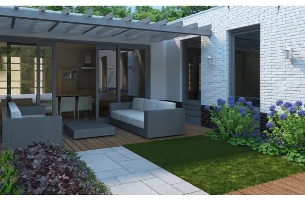 Philips 15388/31/16 - Applique da esterno con sensore MYGARDEN CREEK 1xE27/60W