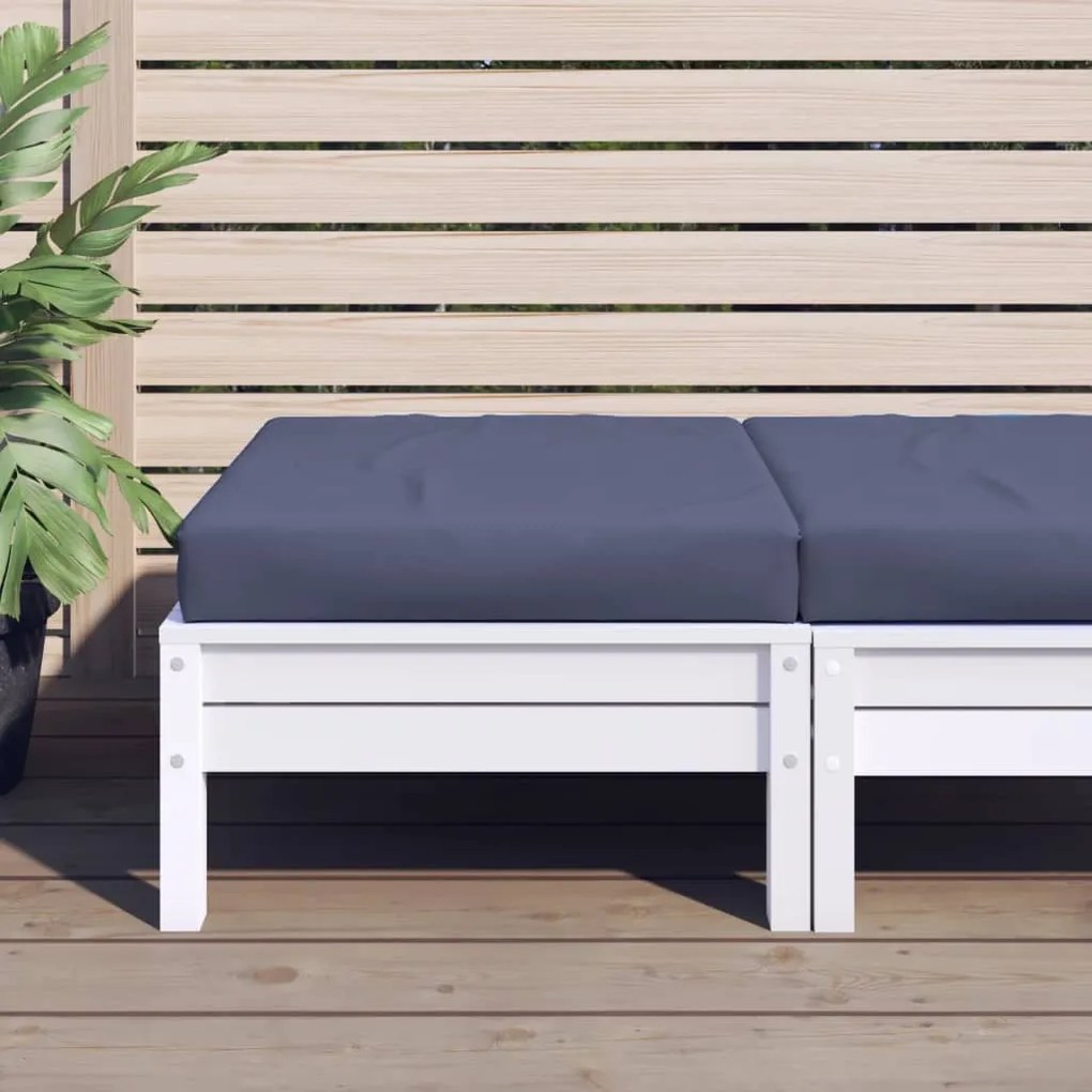 Cuscino Per Pallet Blu Marino 60x60x10 Cm İn Tessuto Oxford /