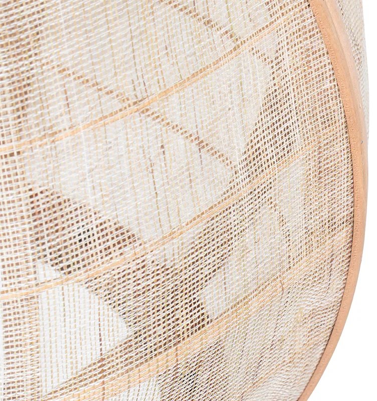 Lampada a sospensione orientale marrone 50 cm - Pascal