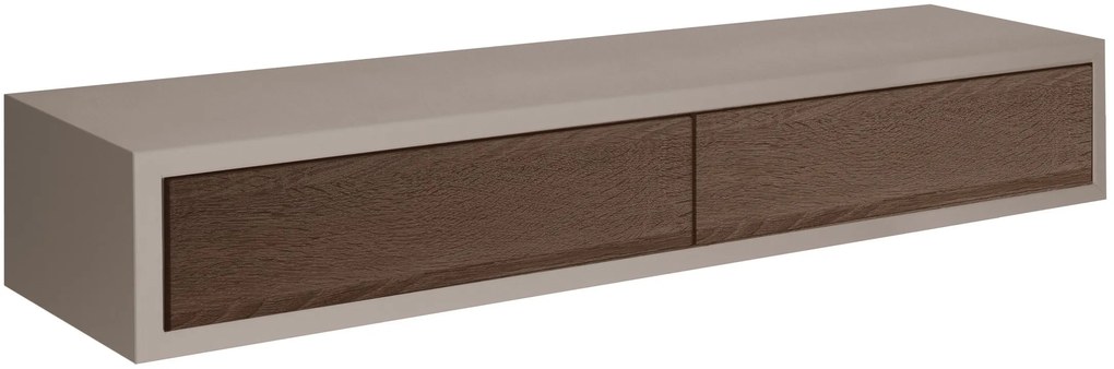 Mensola a muro Domino rettangolare in mdf L 88.2 x P 20 cm