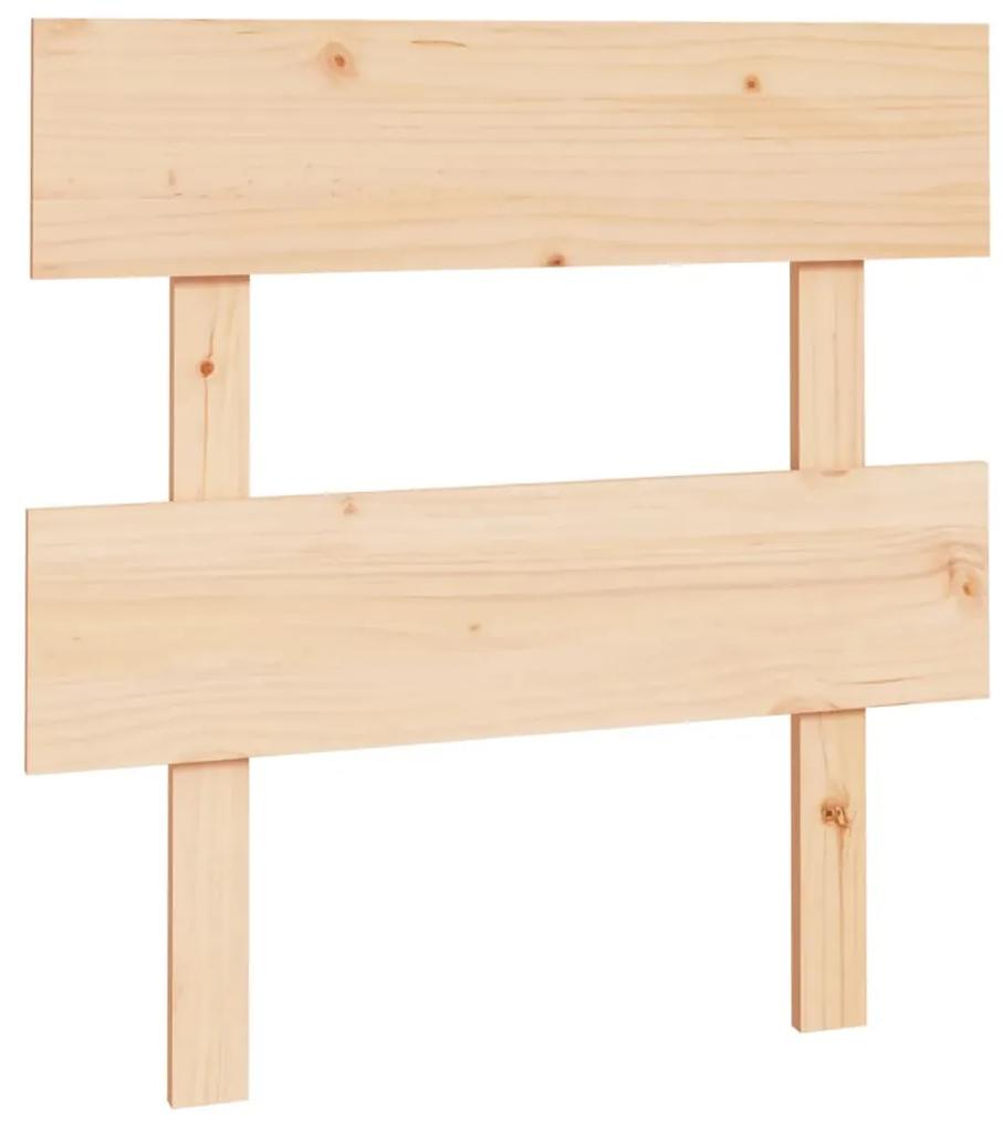 Testiera per letto 78,5x3x81 cm legno massello di pino