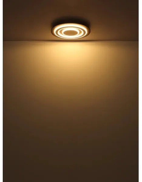 Globo 48032-24 - Plafoniera LED JAYDEN LED/24W/230V diametro 32 cm antracite