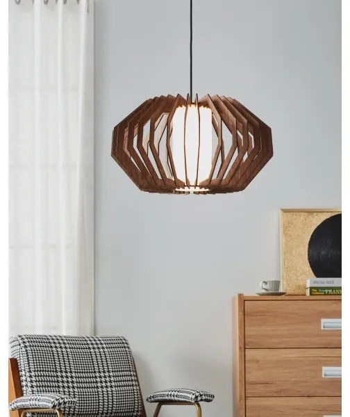 Eglo 900386 - Lampadario a sospensione con filo RUSTICARIA 1xE27/40W/230V