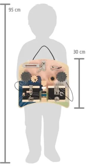 Small Foot - Quadro motore con blocchi ed elementi rotanti