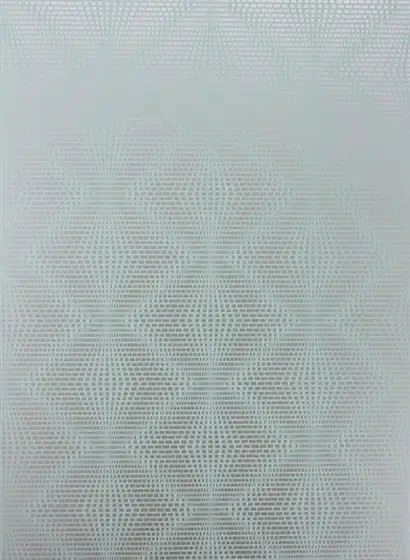Osborne & Little Carta da parati Ruhlmann - Aqua/ Silver