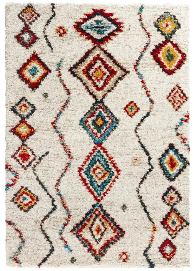 Tappeto crema , 200 x 290 cm Geometric - Mint Rugs