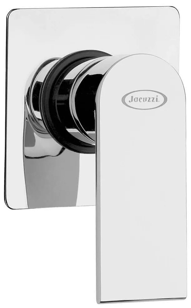 Miscelatore doccia incasso monoleva Jacuzzi|  rubinetteria Twilight ottone cromato 0TI00410JA00