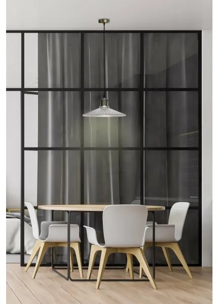 Lampadario su filo CHESTER 1xE27/40W/230V