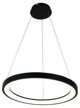 Brilagi - Lampada a sospensione dimmerabile su cavo FALCON SLIM LED/42W/230V Ø 50 cm nero + telecomando
