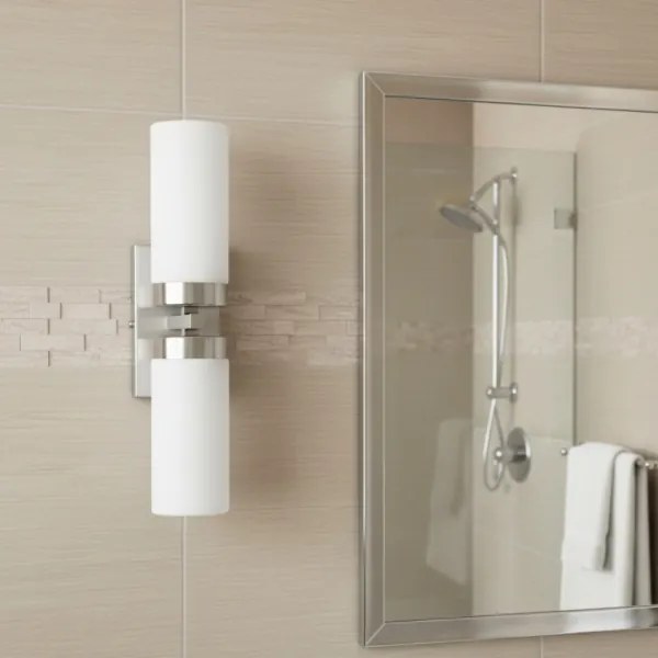 Brilagi - Applique da bagno RAY 2xE14/40W/230V IP44