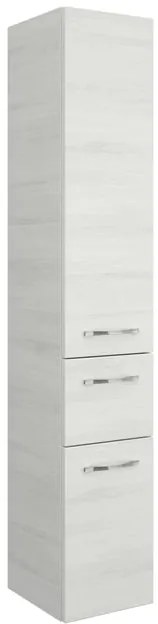 Colonna per mobile bagno image PELIPAL 1 cassetto 2 ante P 35 x L 30 x H 168 cm bianco