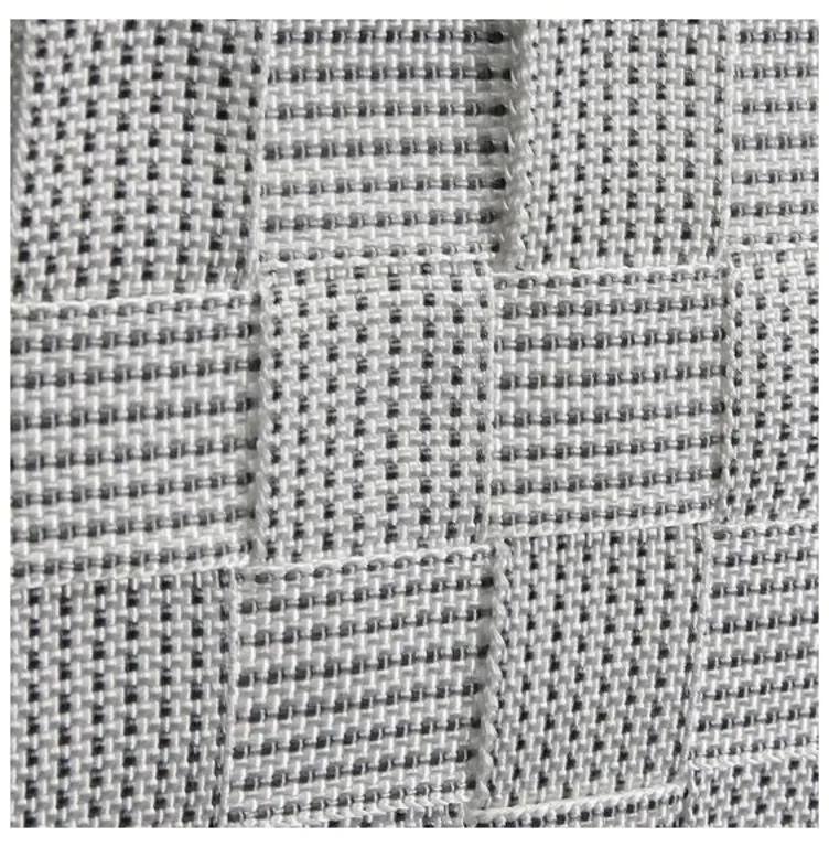 Scatola con scomparti Tessile (21 x 10 x 32 cm) - Bianco