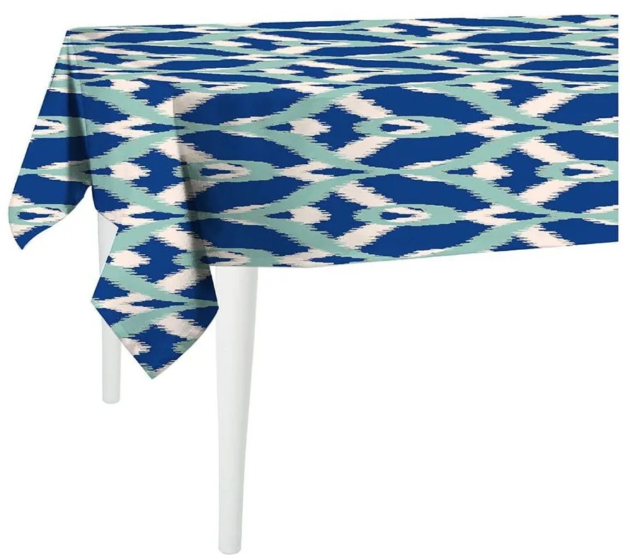 Tovaglia blu-verde Coastal, 140 x 140 cm Honey - Mike &amp; Co. NEW YORK