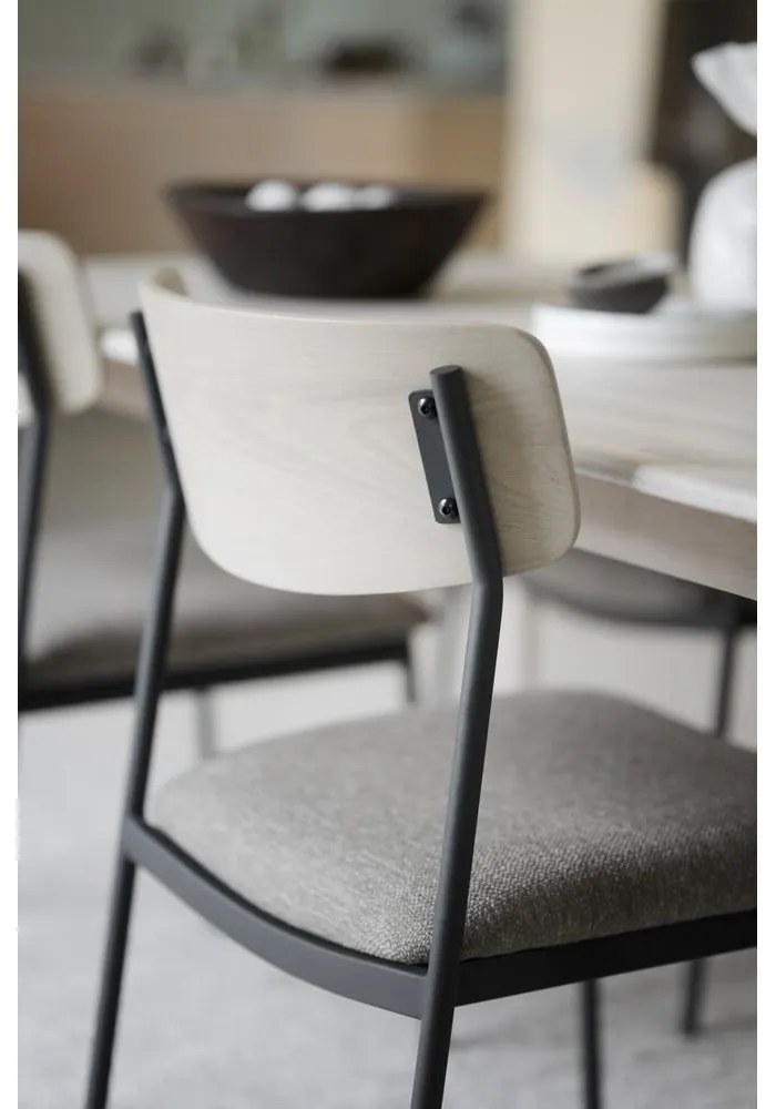 Sedie da pranzo in colore beige-naturale in set da 2 Maymont - Rowico