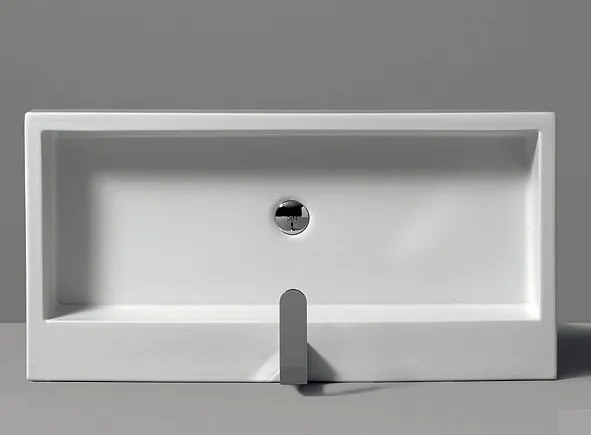 Cool Lavabo 120x51 Bianco Lucido