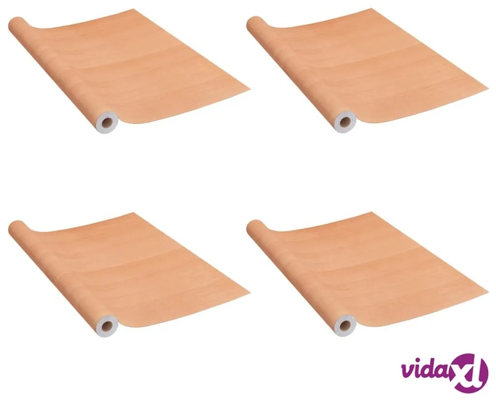 vidaXL Pellicole Autoadesive Mobili 2pz Rovere Giapponese 500x90cm PVC