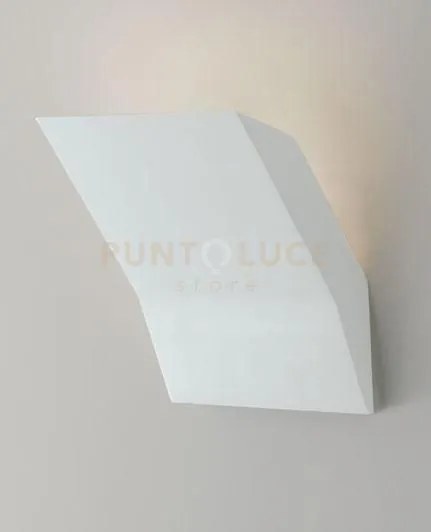 Applique a parete montblanc bianca 1 luce attacco g9 14x11x20cm in ...