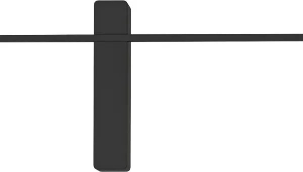 Open Design OR85068 - Applique da parete LED BENE, 7W/230V, 62 cm, nera