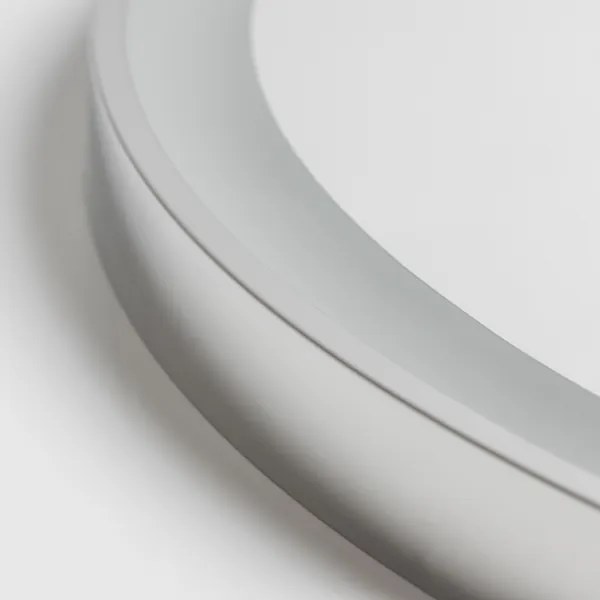 Brilagi-LED dimmerabile, specchio riscaldato con illuminazione integrata ALU PRO, LED 18W/230V, Ø 60 cm, IP44, finitura cromo lucido