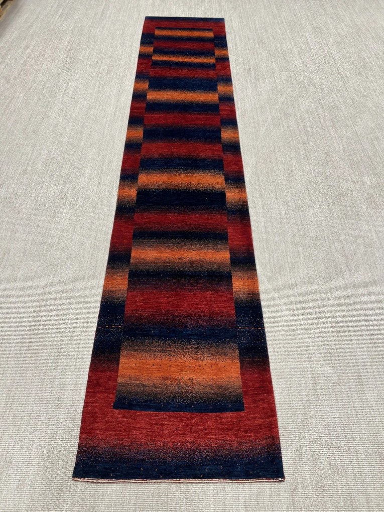 Loribaft Tappeto persiano 450x90 (Iran) Annodato A Mano
